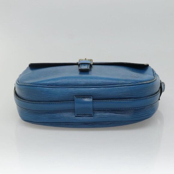 LOUIS VUITTON Epi June Feuille Shoulder Bag Blue M52155 LV Auth ti2813 - Picture 6 of 16